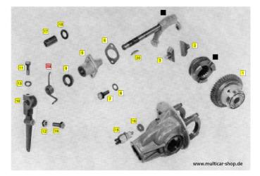 Preview: Drehfeder Differentialsperre Hinterachse