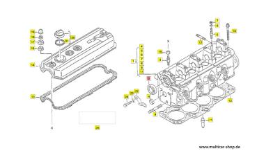 Wellendichtring Nockenwelle/Kurbelwelle/Ölpumpenantrieb 32x47x10