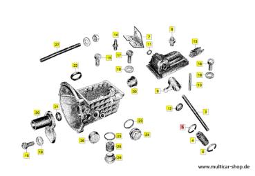 Preview: Klemmfeder Manschette Getriebe