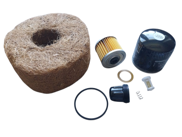 Multicar M24 M25 oelfilter-kraftstofffilter-dichtung-oelbadfilter-und-vorreinigungsbecherset
