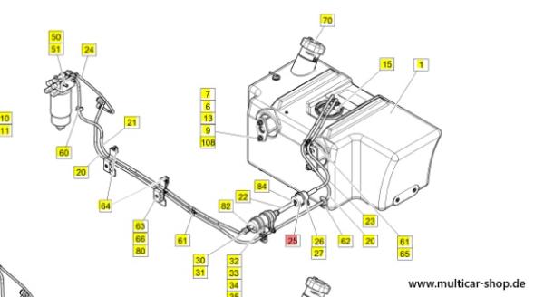 Kraftstoffvorfilter / Kraftstofffilter (Dieselfilter)