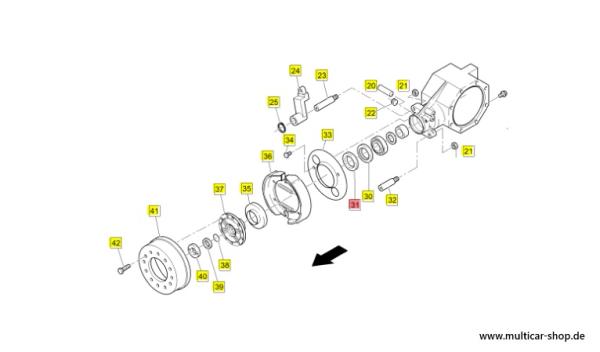Wellendichtring AS 68x90x10