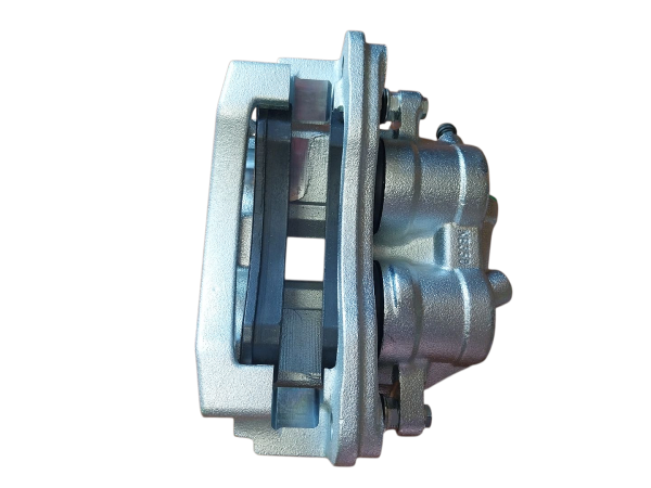 Bremssattel komplett mit Belagträger und Bremsbelag vorn links/hinten rechts